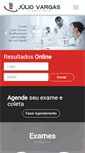 Mobile Screenshot of labjuliovargas.com.br